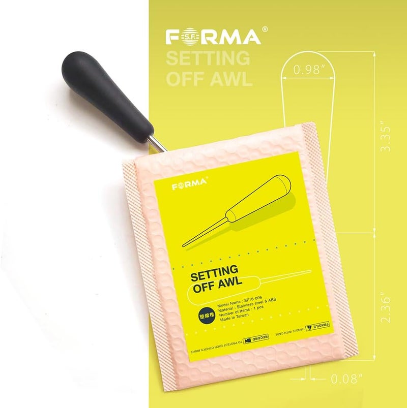 FORMA S.F. Sports Tennis/Badminton Stringing Machine Racquet String Tension Release Tools Setting Off Awl String Aligner Racquet stringing Machine Tools - Image 5